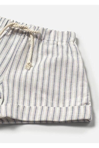 MAYORAL Baby Boy 3-Piece Striped Linen Suit Cream 1225