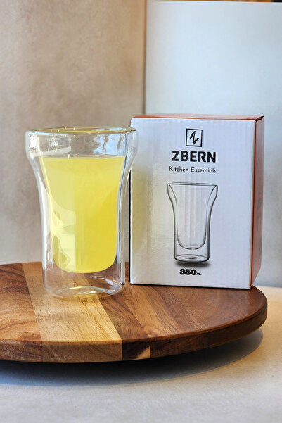 ZBERN ÇİFT CİDARLI MEŞRUBAT SU LATTE KAHVE 350 ML BARDAK