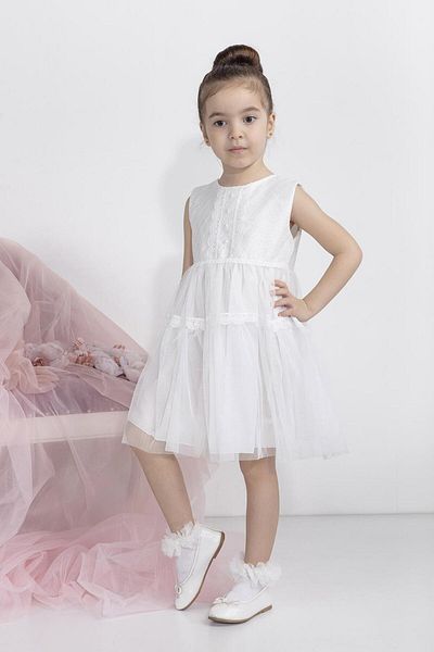 MİNİMONY Δαντελένιο τούλι Baby Girl Παιδικό Eid φόρεμα 200