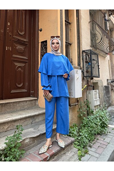 Enfa Pelerinli Keten Takım