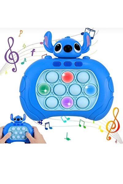 happystoretr Stitch Mickey Hızlı Oyun Konsolu Yükseltilmiş Parmak Ucu Sıkma Stres Rahatlatmak Çocuk Oyuncakları