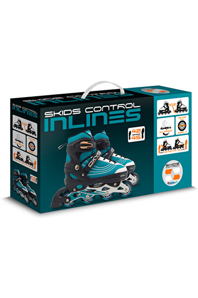 Homio Adjustable casters, multicolor, Abec 7, maximum weight 100 kg, size 38-41, Skids Control Oxygen