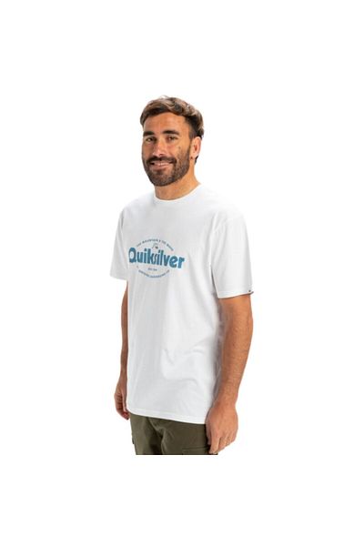 Quiksilver Ev Shape All Day Men's White T-Shirt Men's T-Shirt Eqyzt08052