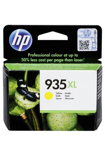HP Original Ink Cartridge HP 935XL Y / C2P26AE, Yellow, 825 pages