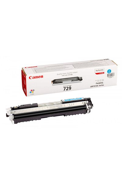Canon Cartus Toner Original Canon CRG-729C, Cyan, 1000 pagini