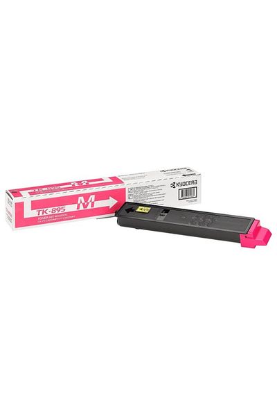 KYOCERA Original Kyocera TK-895M Toner Cartridge, Magenta, 6000 pages