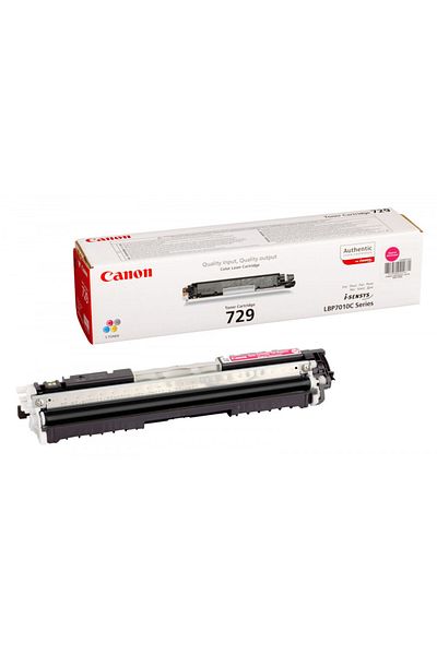 Canon Cartus Toner Original Canon CRG-729M, Magenta, 1000 pagini