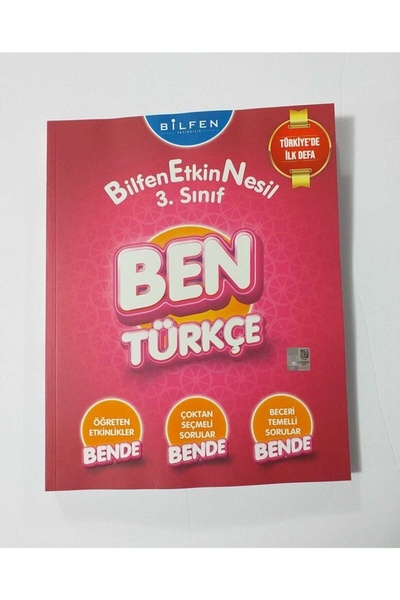 Bilfen Yayıncılık Bilfen Yayınları 3.sınıf Ben Türkçe Etkinlik Kitabı + sürpr...