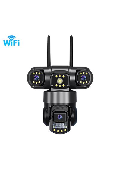 MaGeCa MaGeCa surveillance camera, WIFI, 6MP Full HD, 3 simultaneously monitored areas, Motion detection