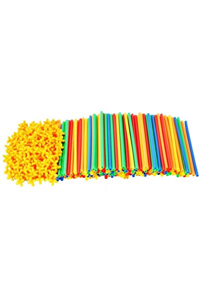 ideal STORE Magic Pieces idealStore Straw Construction Set, 400 elements