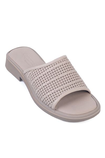 Capone Outfitters Papuci de damă Cori din piele naturală cu toc scurt și confort cu o singură curea
