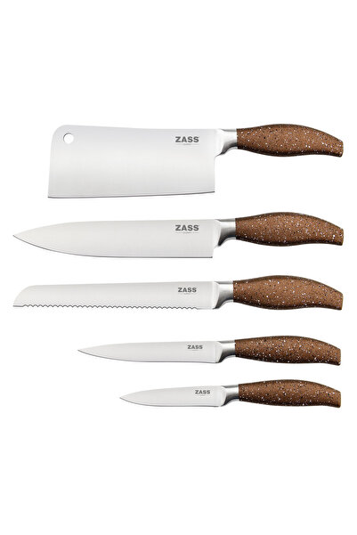 Zass Knife set + Kitchen utensils Zass Gourmet ZG-KS 05
