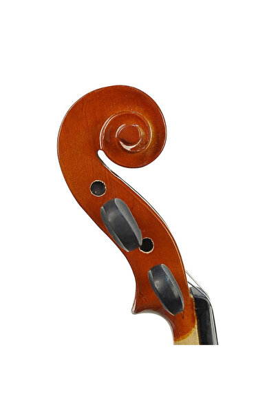 LEONARDO LV1014 Violin set natural size 1/4, case, bow, caseback