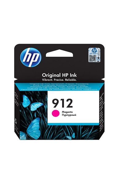 HP Original HP 912M / 3YL78AE Ink Cartridge, Magenta, 315 pages