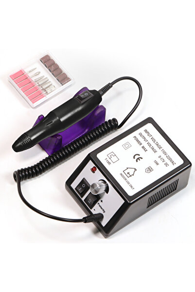 Choice6 EU Black LINMANDA 20000 RPM Manicure Drill Machine Set Electric Nail Drill Machine Gel Polish Remove