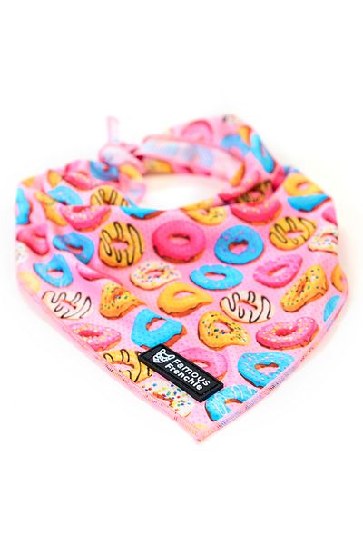 Famous Frenchie Bandana pentru caini, Famous Frenchie, Donut Mania