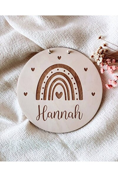 My Kids Room Desenli Isimli Pano Kişiye Özel Bebekler Için Isimlik