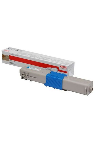 OKI Original Oki C332C / 46508715 Toner Cartridge, Cyan, 1500 pages