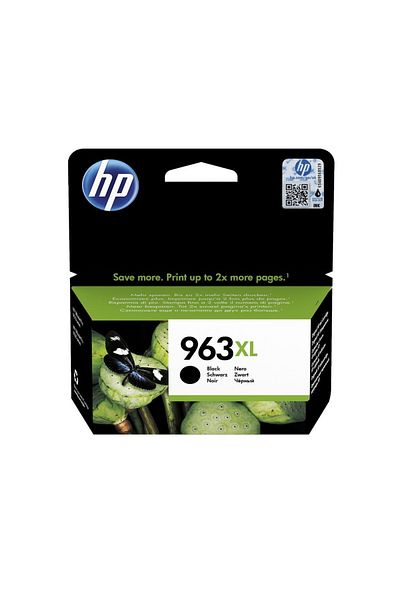 HP Original HP 963XL BK / 3JA30AE Ink Cartridge, Black, 2000 pages