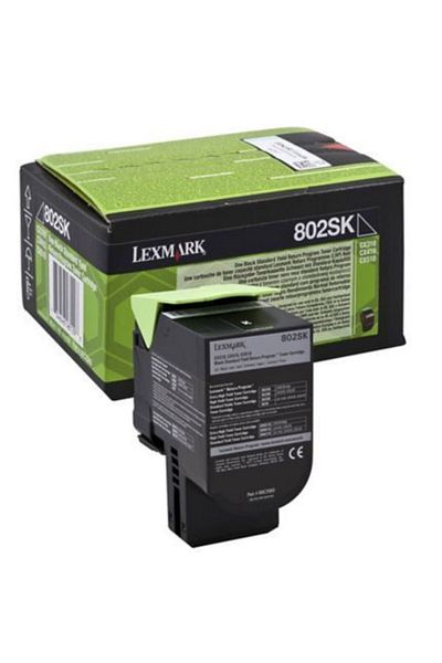 Lexmark Original Lexmark CX310BK / 80C2SK0 Toner Cartridge, Black, 2500 pages