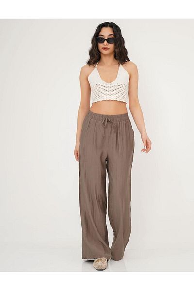 FEMİNEER.com Brown Spider Slacks
