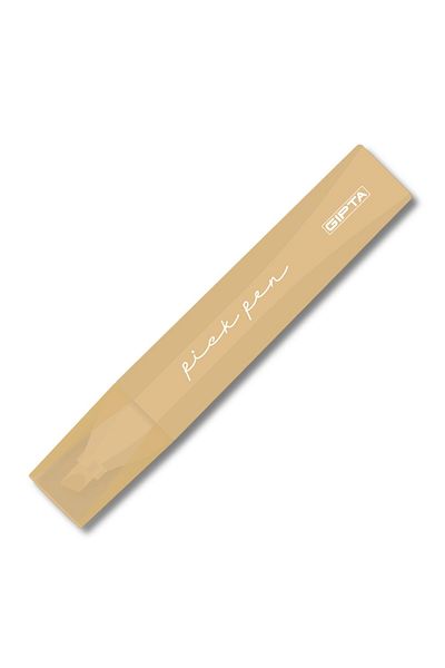 Gıpta Pickpen Cut Tip Highlighter Gold (F1551) 10 Pieces