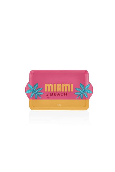 The Mia Miami Mini Tray Fuchsia 24X14 cm Discount