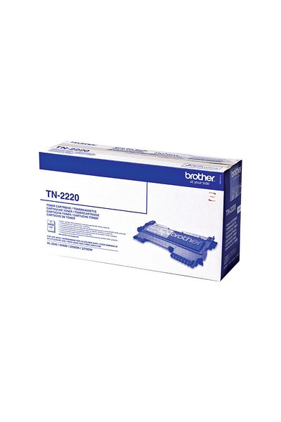 Brother Original Brother TN-2220 Toner Cartridge, Black, 2600 pages