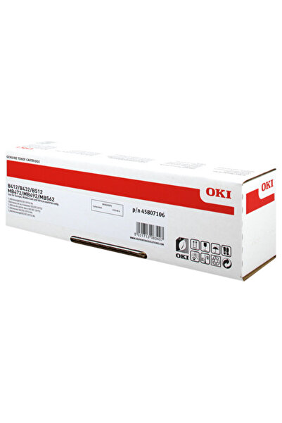 OKI Αυθεντική κασέτα τόνερ Oki B412 / B432 / 45807106, μαύρο, 7000 σελίδες