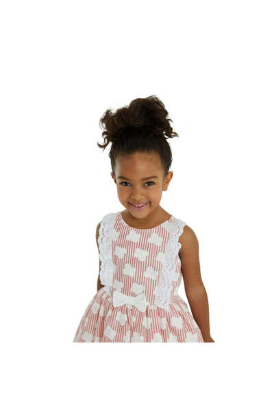 Pamina Lace Dress, Pamina, 324604, Red, 98 cm