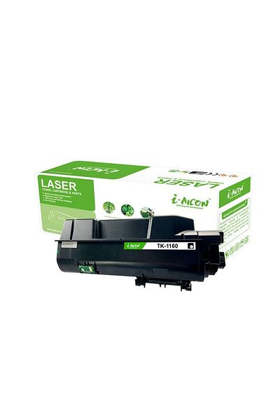 I-AICON Compatible Kyocera TK-1160 Toner Cartridge, Black, 7200 pages - i-Aicon