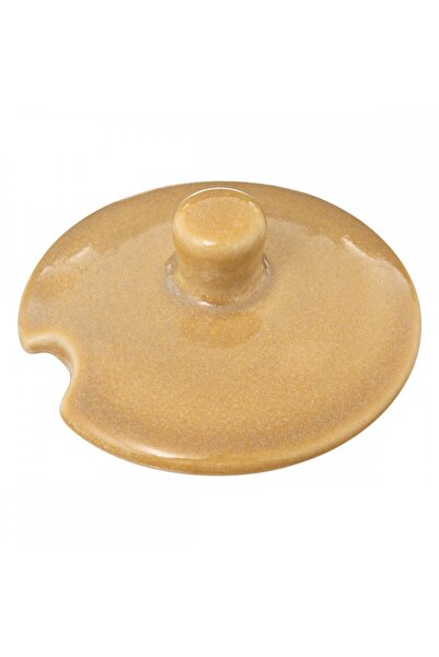 Secret de Gourmet Roma Yellow sugar bowl, ceramic, 8 x H 8.8 cm