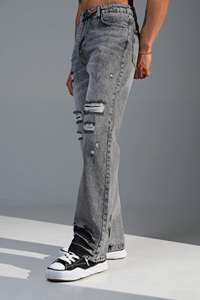 İkao Regular Fit Flare Kot Pantolon