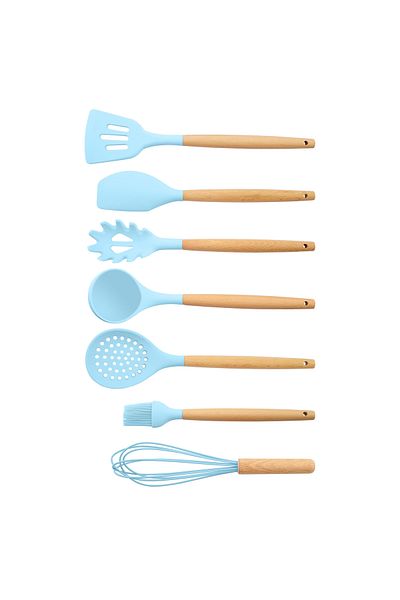 Zass Ustensile de bucătărie gourmet ZG-KT 02 albastre