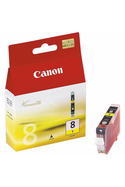 Canon Original Canon CLI-8Y Ink Cartridge, Yellow, 420 pages