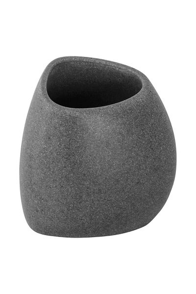 Feridras Brushed glass Feridras Stone, polyresin, gray