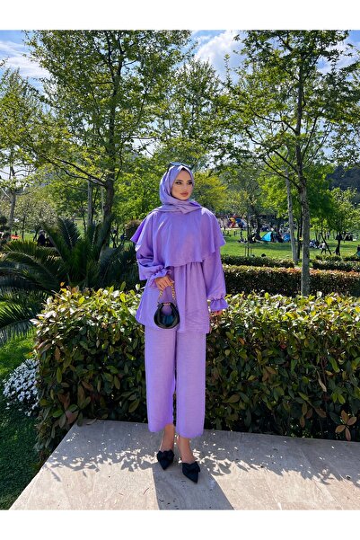 Enfa Pelerinli Keten Takım