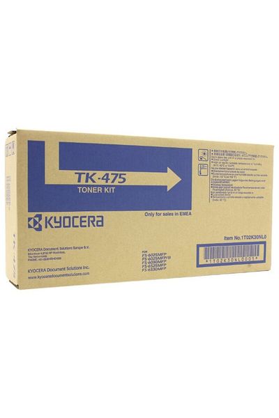 KYOCERA Original Kyocera TK-475 Toner Cartridge, Black, 15000 pages