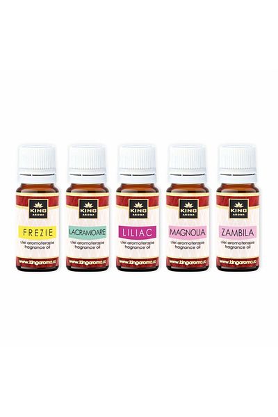KingAroma Pack of 5 Spring aromatherapy scented oils, Kingaroma, 10 ml