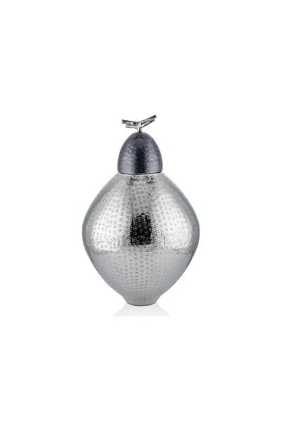 LAMEDORE Chubby Silver Black Small Lid Cup 23.5X39 cm