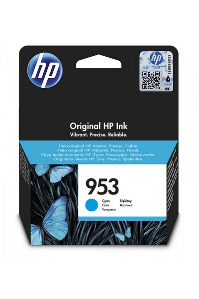 HP Original HP 953C / F6U12AE Ink Cartridge, Cyan, 700 pages