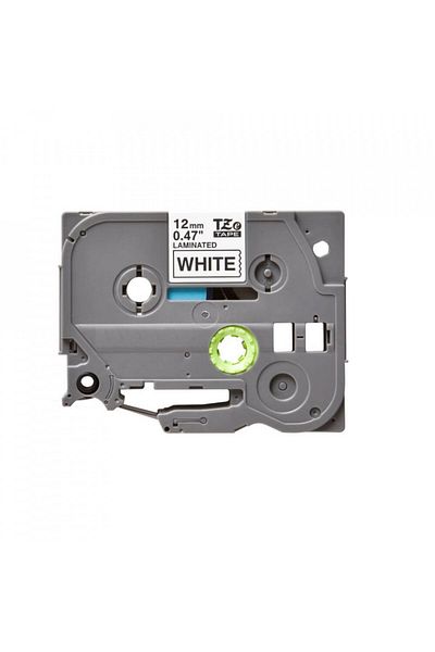 I-AICON Brother TZE-231, Compatible Laminated Continuous Tape, Black on White, 12mm x 8m - i-Aicon