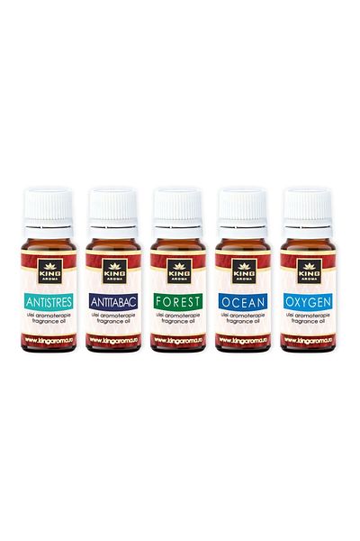 KingAroma Pack of 5 aromatherapy scented oils Relax, Kingaroma, 10 ml