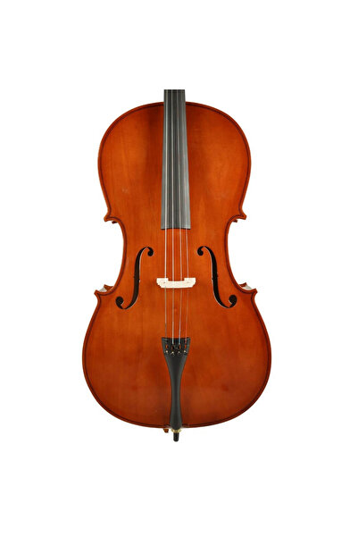 LEONARDO LC1044 Natural cello set, size 4/4 bow, case for fixings