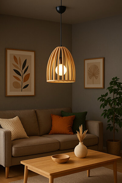 Onouqo Portofino Yuvarlak Modern Klasik Rustik Retro Vintage Naturel Dekorati...