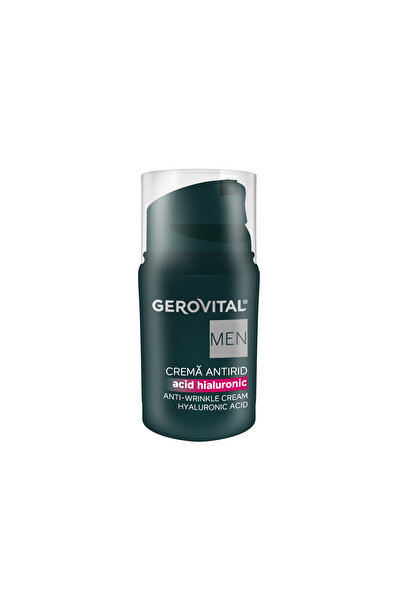 GEROVITAL Crema antirid acid hialuronic Gerovital Men 30 ml, Farmec
