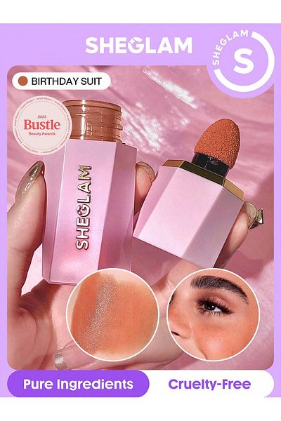 SHEGLAM Color Bloom Liquid Blush-Birthday Suit