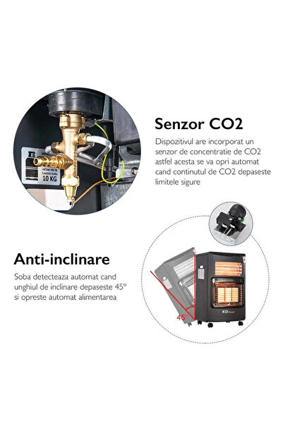 Kdhome LPG Gas Stove (Cylinder) and Electric KD Home King Heater