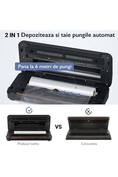 Kdhome Mașină de vidat alimente KD Home PackMaster Pro
