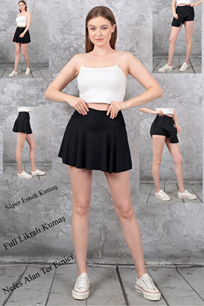 Sea Queen Yüksek Bel Mini Tayt Şort ,Etekli Şort  & Voleybol & Deniz Ve Havuz...